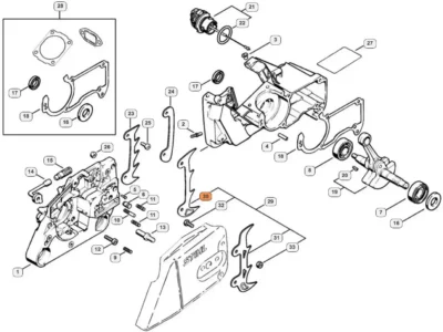 Motosega Stihl MS 194 T – Professionale da potatura 1,4 kW - immagine 5