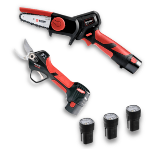 KIT POTATORE + FORBICE + 3 BATTERIE + VALIGETTA IN OMAGGIO